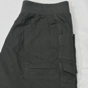 Duluth‎ Trading Pants Women Green Cargo Pockets Staight Workwear 18 Long 36X32
